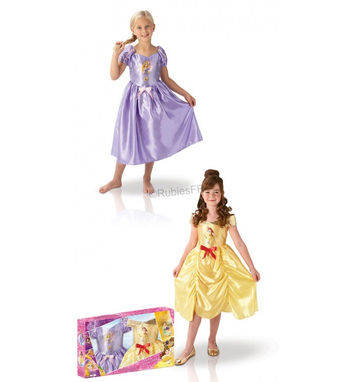 Boîte cadeau Duo Princesse Disney : Raiponce + Belle